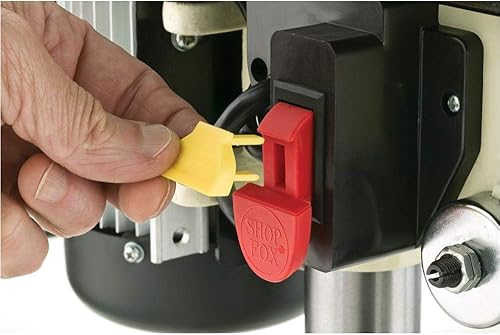 Miniatura 4 de Shop Fox W1667 12 HP Prensa de taladro oscilante de banco superior de 8-12 pulgadas