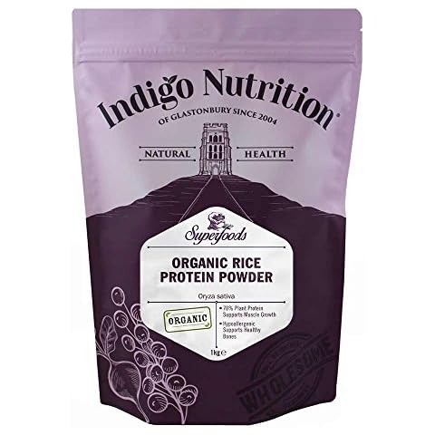 Indigo Herbs Organic Rice Protein Powder 1kg Cover