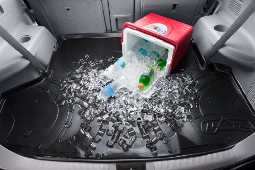 Maxliner Custom Fit Floor Mats 3 Rows And Cargo Liner Behind 3Rd Row Set Black For 2016-2021 Honda Pilot 7 Passenger Model #TOP7