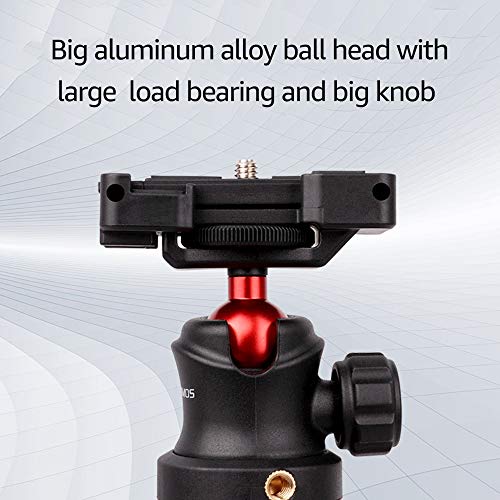 Moniss Suporte de tripé flexível GM-7 Mini suporte de tripé de polvo com cabeça de bola/clipe de tel