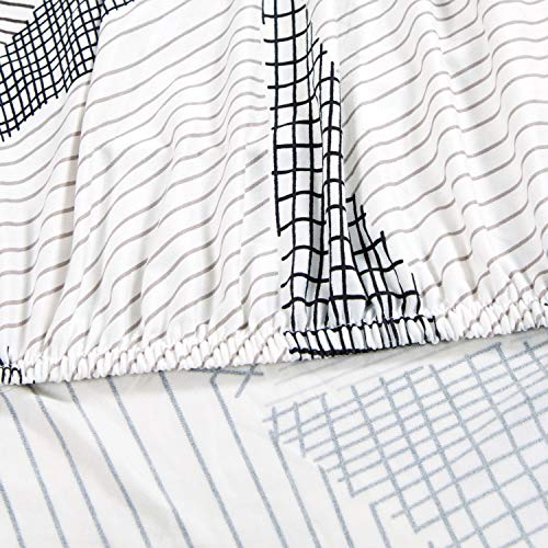 Mifxin Club Chair Slipcover High Stretch Tub Chair Cover 1 Piece Soft Spandex Armchair Sofa Slipcover Removable Washable Couch Furniture Protector For Living Room Arm Chair Cover (Greyish White) #TOP6