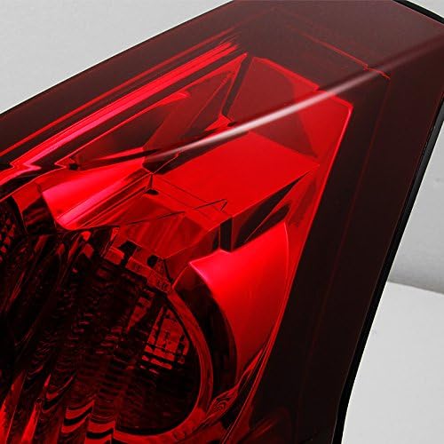 Miniatura 6 de AKKON - Para Cadillac CTS Sedán de 4 puertas, luz trasera, color rojo, transparente, lámpara de freno, reemplazo del lado izquierdo del conductor