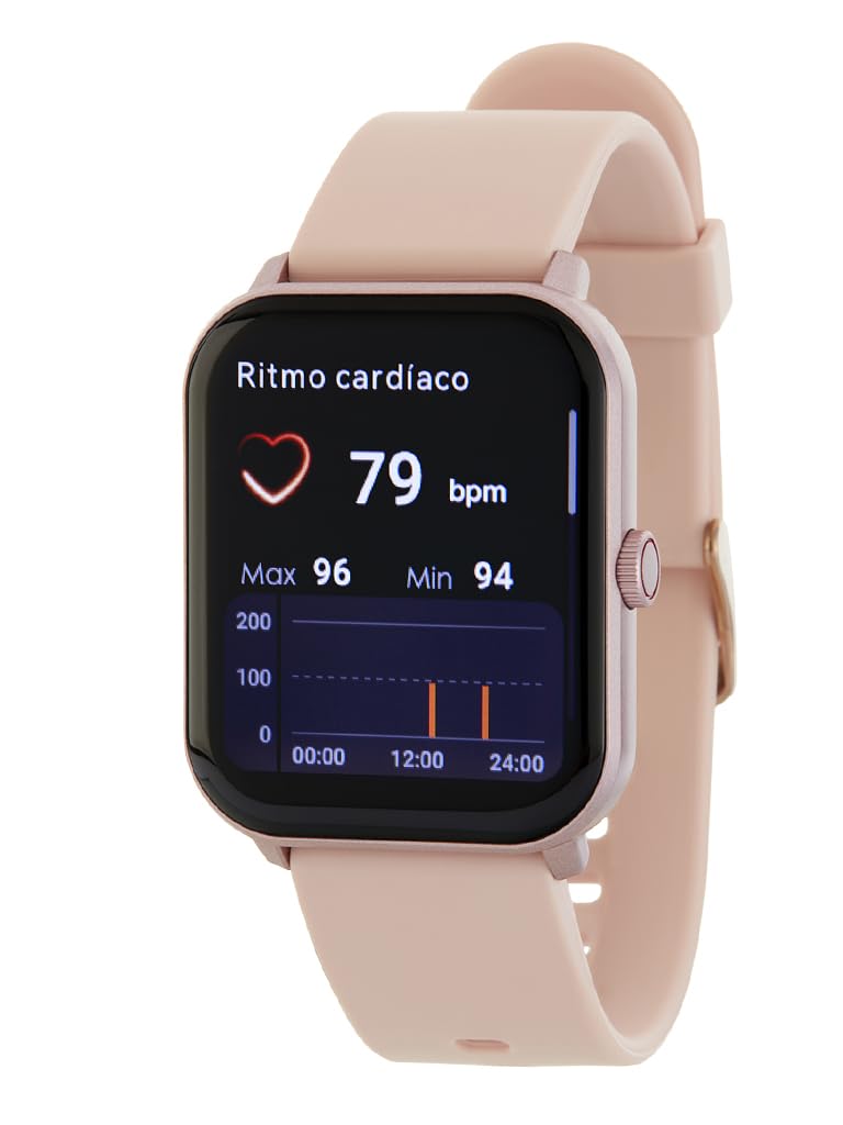 MAREA Reloj Smartwatch Rosa Silicona B59009/3