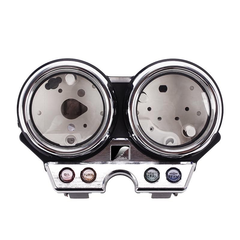 Passend für Motorradzubehör, Instrumentenkoffer-Set, für Drehzahlmessergehäuse, für Tachometer, für Messgeräteabdeckung für Honda CB400 1992 1993 1994(Just Shell Sleeve)
