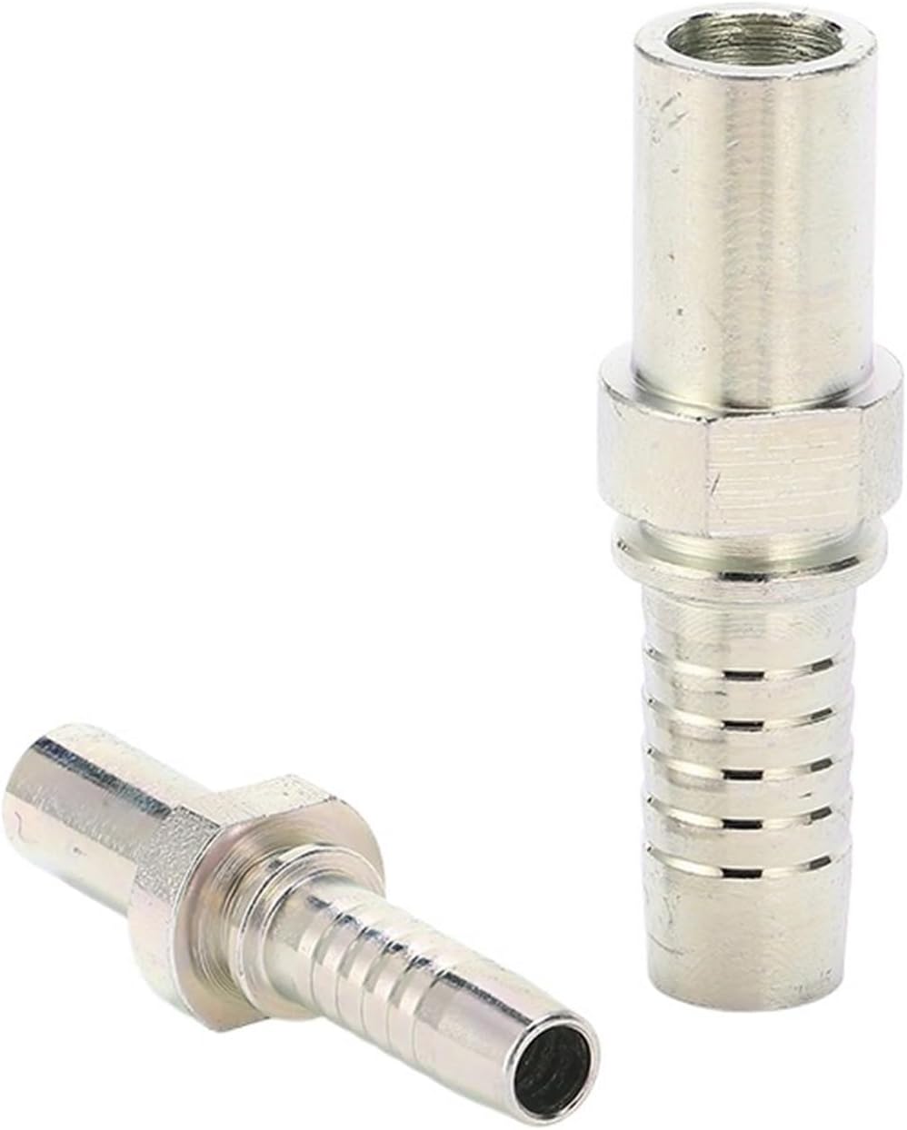 100pcs 50011-12-08 Hydraulic fittings Metric Pipe Straight DIN2353,Tube OD12,1/2'' Hose size,for 1or2 wires'hoses DN12 Plumbing Fittings