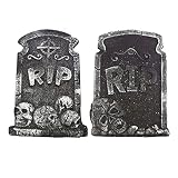 La mejor decoración embrujada de Halloween para tu hogar, escenas de cementerio o fiesta de Halloween.