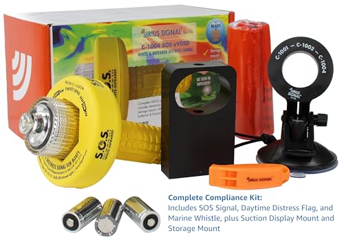 image for SIRIUS SIGNAL FOR LIFE Sirius Signal C-1004 SOS LED Distress Signal - 