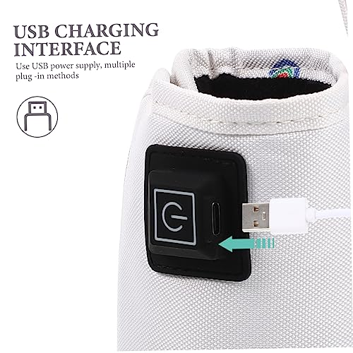 Hemoton 1 Conjunto De Capa De Mamadeira Para Amamentação Capas Para Mamadeira De Viagem Aquecedor De