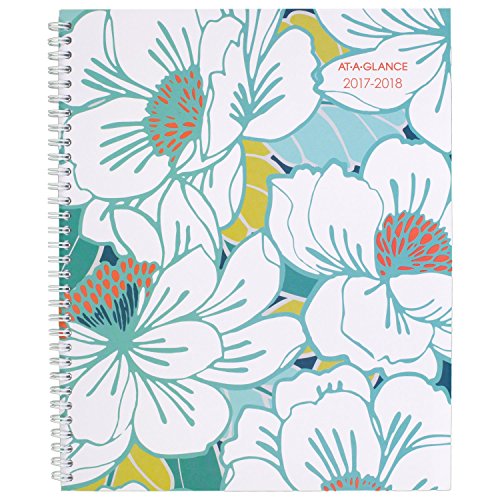 AT-A-GLANCE 1018-905A-18 Academic Weekly/Monthly Planner, July 2017 - June 2018, 8-1/2
