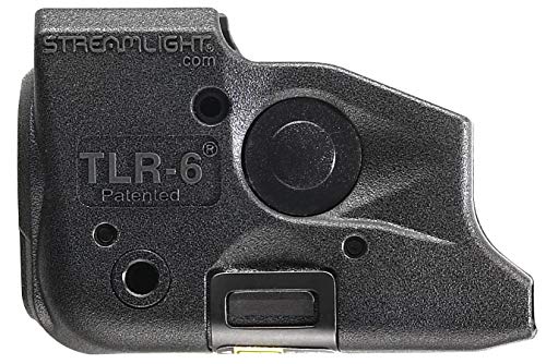 Streamlight 69290 Tlr-6 100-Lumen Pistol Light With Integrated Red Aiming Laser Designed Exclusively And Solely For Select Glock Railed Handguns, Black #TOP2