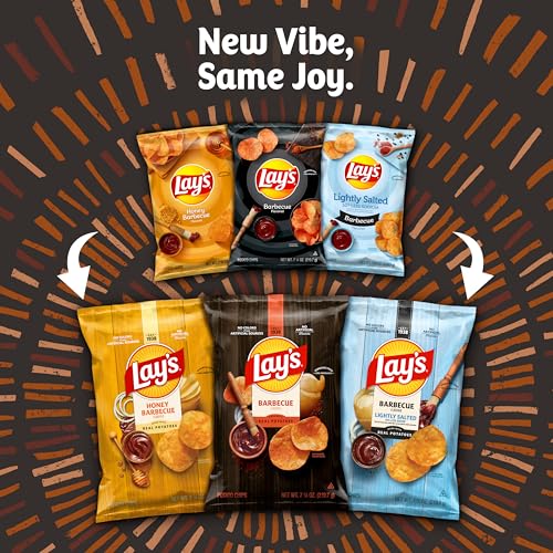 Lay's Potato Chips, 4 Flavor Variety Pack, 1 oz Single Serve Bags, (40 Pack) - Image 5