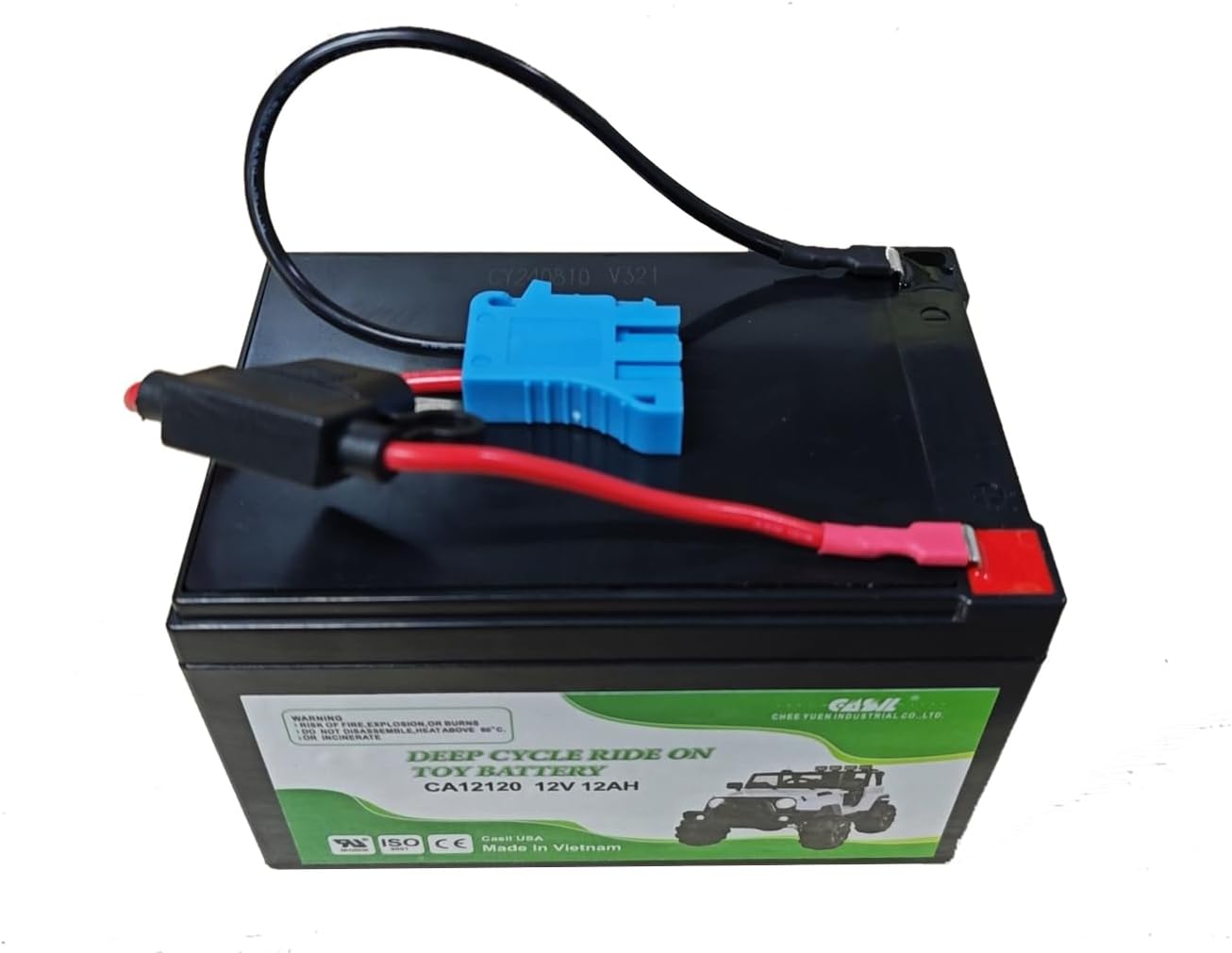 Peg Perego 12 Volt 12AH Battery for Ride On Toys, Compatible with John Deere, Polaris, Gaucho Rock'in Case Ih Tractor Peg Perego Ride on Toys