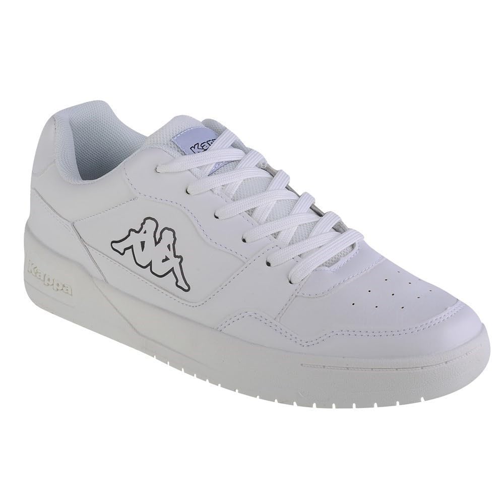 Kappa Código de Estilo: 243323 Broome Low Unisex, Zapatillas Adulto, Blanco y Negro, 40 EU