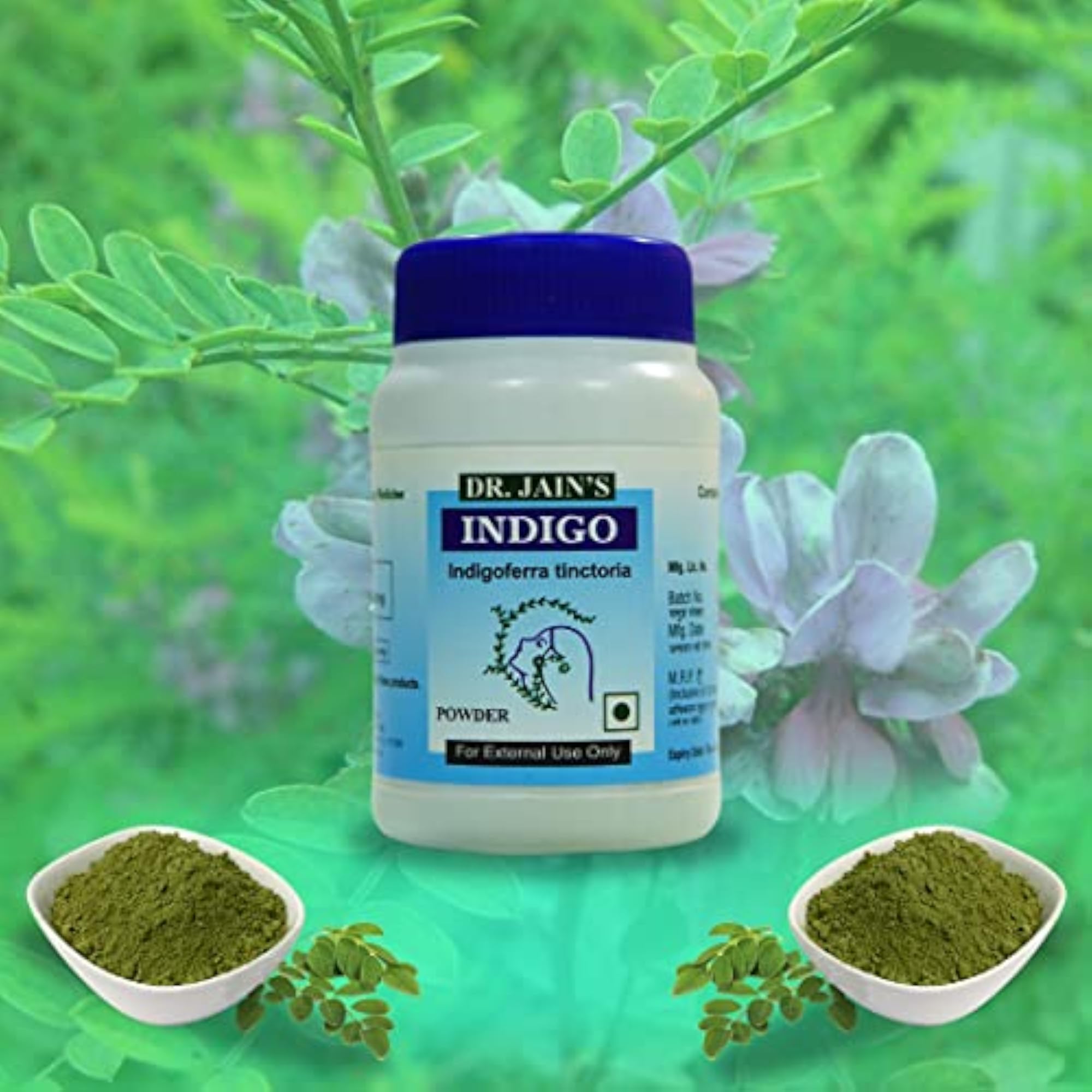 DR. JAIN'S Indigo (Neel) Powder 45grams Pack of 5