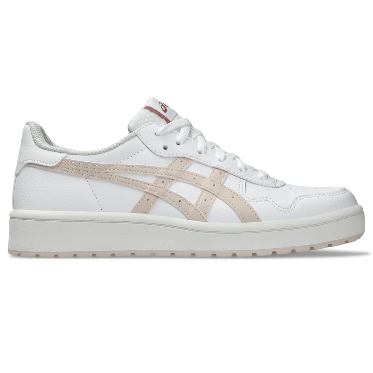 ASICS Women's Japan S Golf Shoes, 8.5, White/Mineral Beige