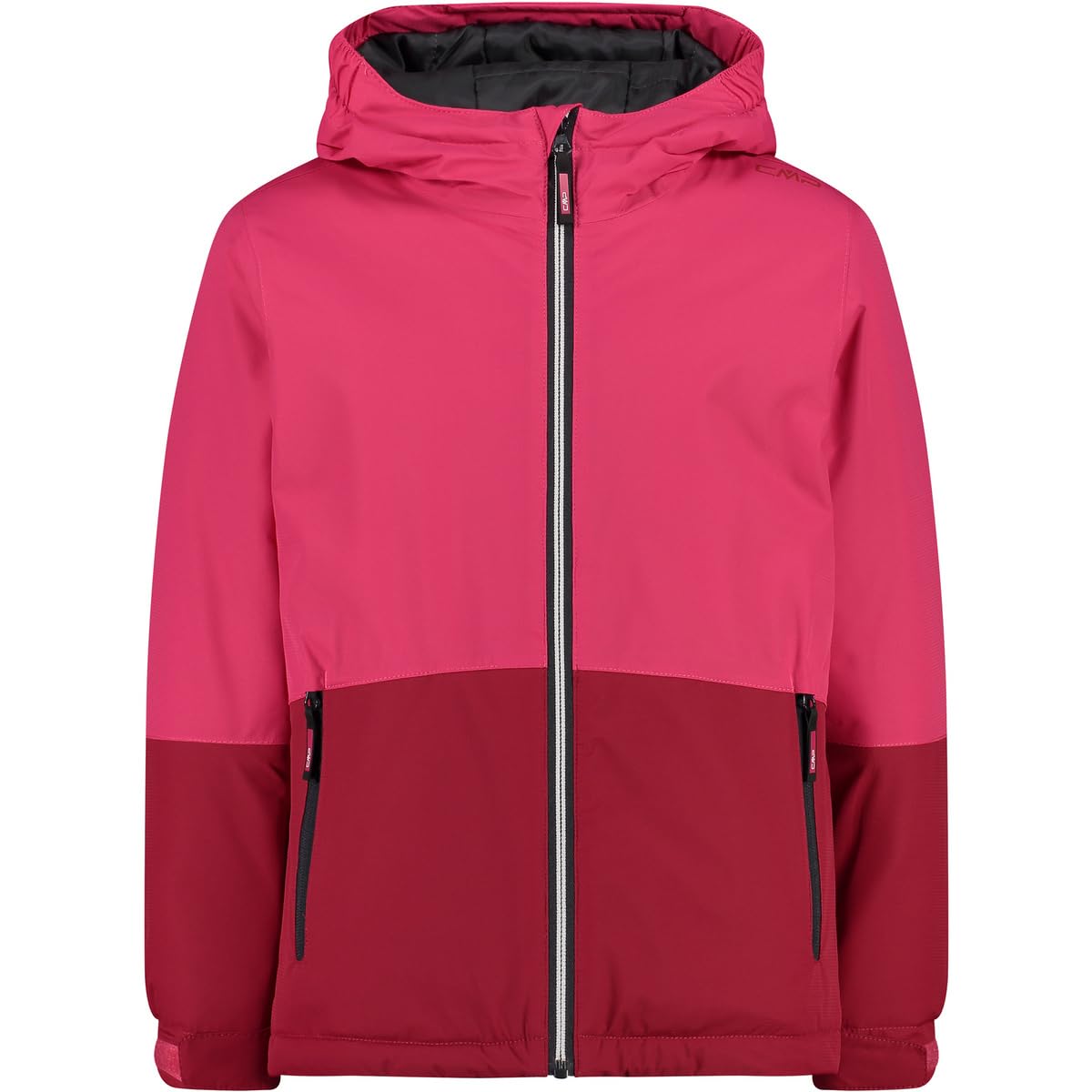 CMP - Kid G Jacket Fix Hood, Fuchsia, 116