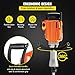 Mophorn 2200W Martillo Eléctrico de Demolición Martillo Perforador con Jack Hammer Taladro...