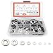 Price comparison product image Flat Washer, Assorted Metal Washers Stainless Steel, Round Seal Washer Spacer, Sealing Gasket Kit for Home, Automotive, Shop, Factories Repair - M2 M2.5 M3 M4 M5 M6 M8 M10/360 Pcs