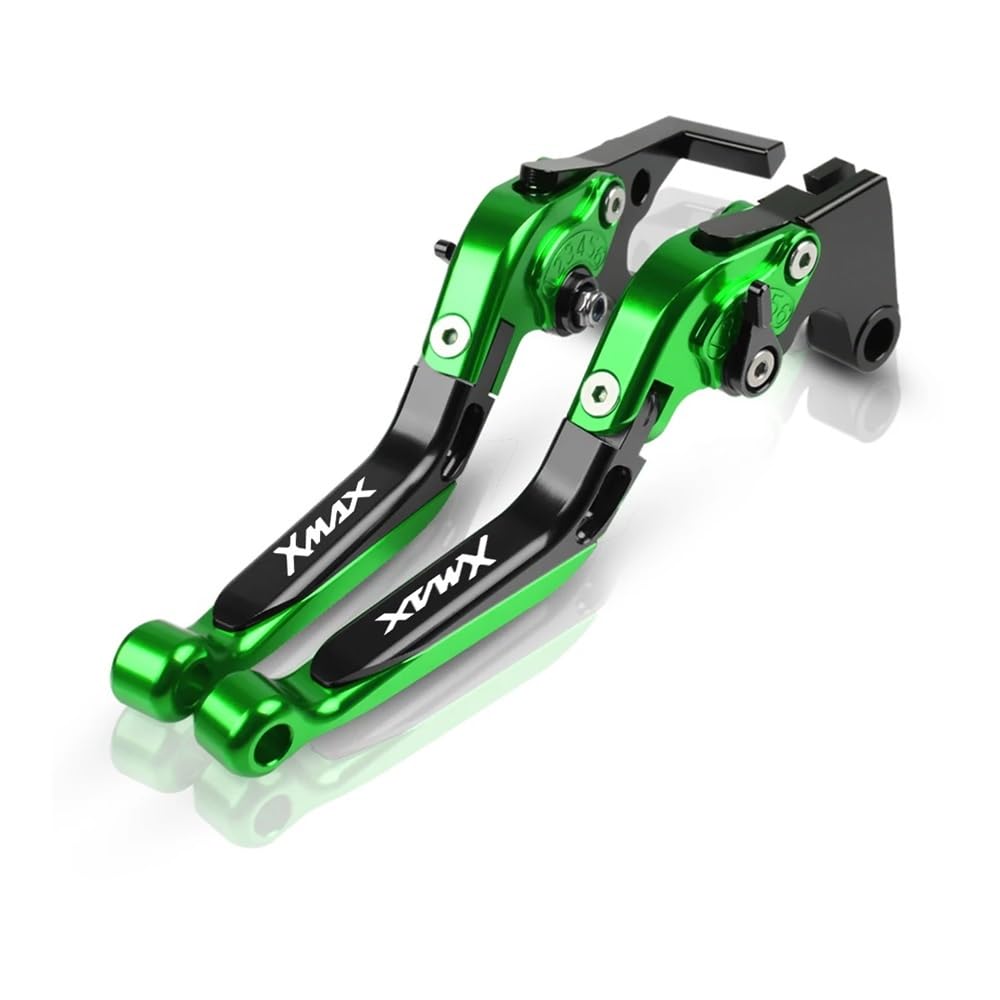 Sdfgsgffyf Orange Motorcycle Brake Clutch Levers For Ya&Maha X-Max 125 200 250 400 X Max125 2010 2011 2012 2013 Motorcycle Adjustable Brake Clutch Levers Handlebar Grips