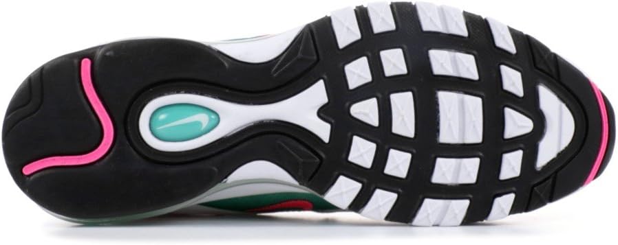Amazon.com: Nike Men 's Air Max 97 zapatero blanco/rosa Blast/verde/negro,  11.5 D(M) US : Ropa, Zapatos y Joyería