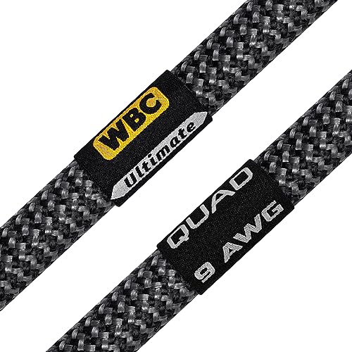 Cables de altavoz HiFi de alta fidelidad con conectores banana dorados y acabado tweed de carbono 4