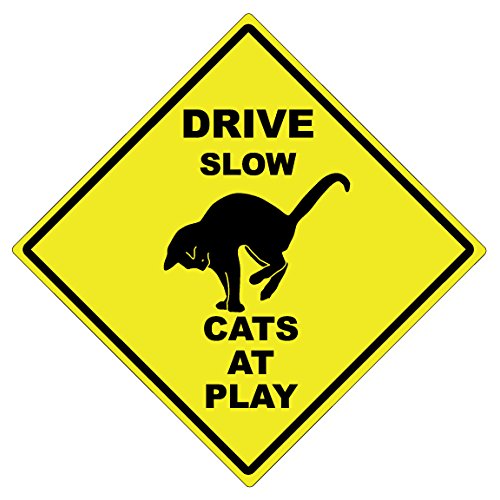 Dark Spark Decals Drive Slow Cats at Play - 11
