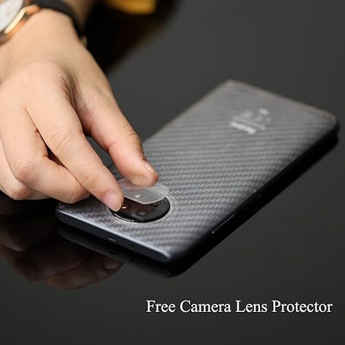 Miniatura 5 de Ibywind Protector de pantalla para Redmi Note 9T 5G (6.53 pulgadas), con 2 piezas de vidrio templado, 1 protector de lente de cámara, 1 película de