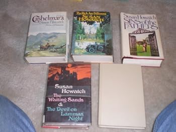 Sins of the Father, Cashelmara, the Rich Are Different, Waiting Sands, Devil on Lammas Night, Dark Shore and Shrouded Walls in 5 Hardcovers- 4 Have Dj's