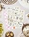 xo, Fetti New Year's Eve Temporary Tattoos - 40 design | 2026 Gold and Silver Foil, NYE Party Accessories, Photo Booth Favors, Girly Glitter Stickers, Girls Night, Glam