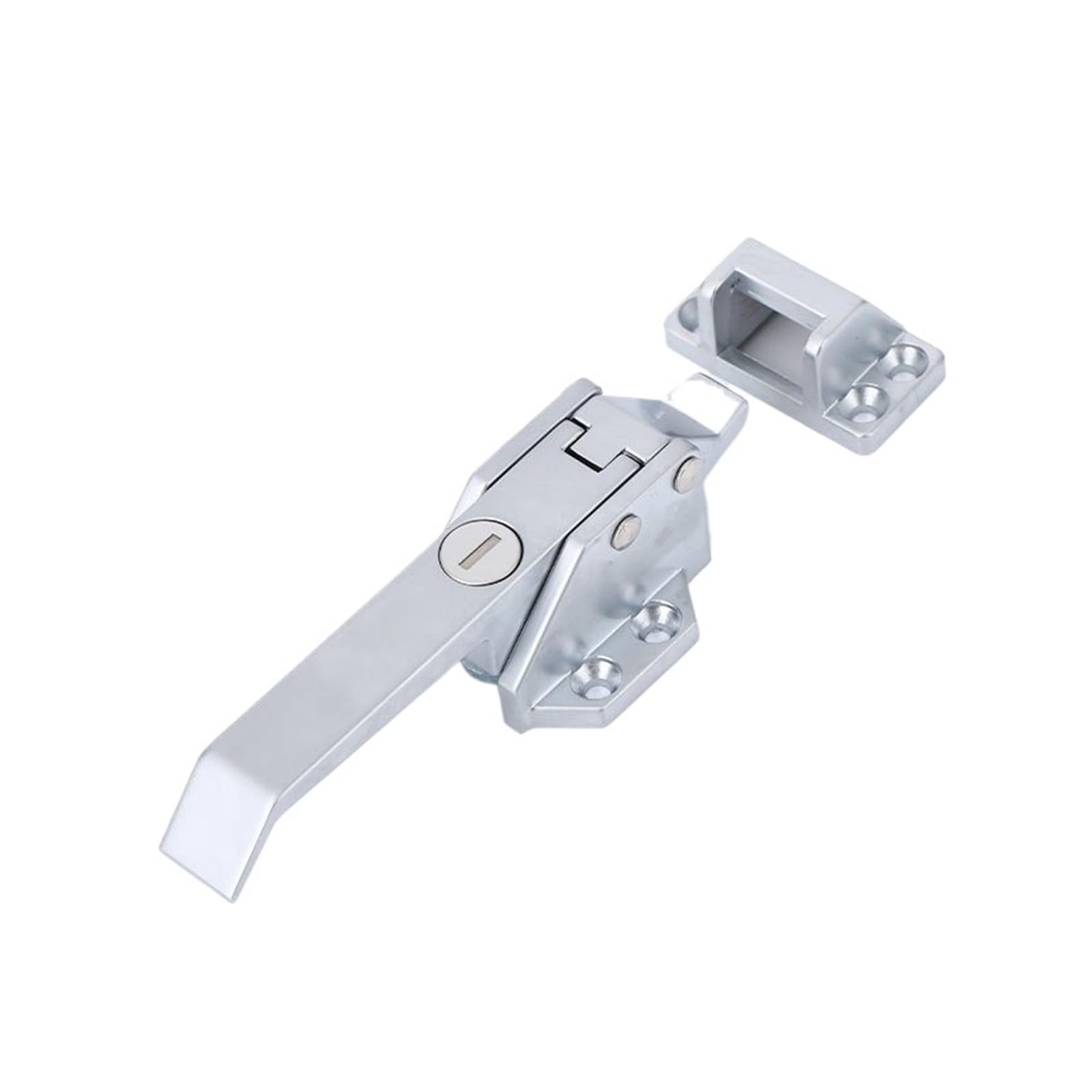 YMUGUEGH Handle Door Hinge Industrial Knob Lock Latch Hardware Pull Part Equipment(With key)
