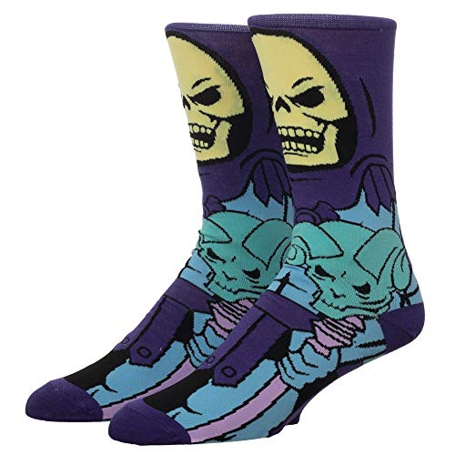 Bioworld Skeletor 360-Degree Character Crew Socks