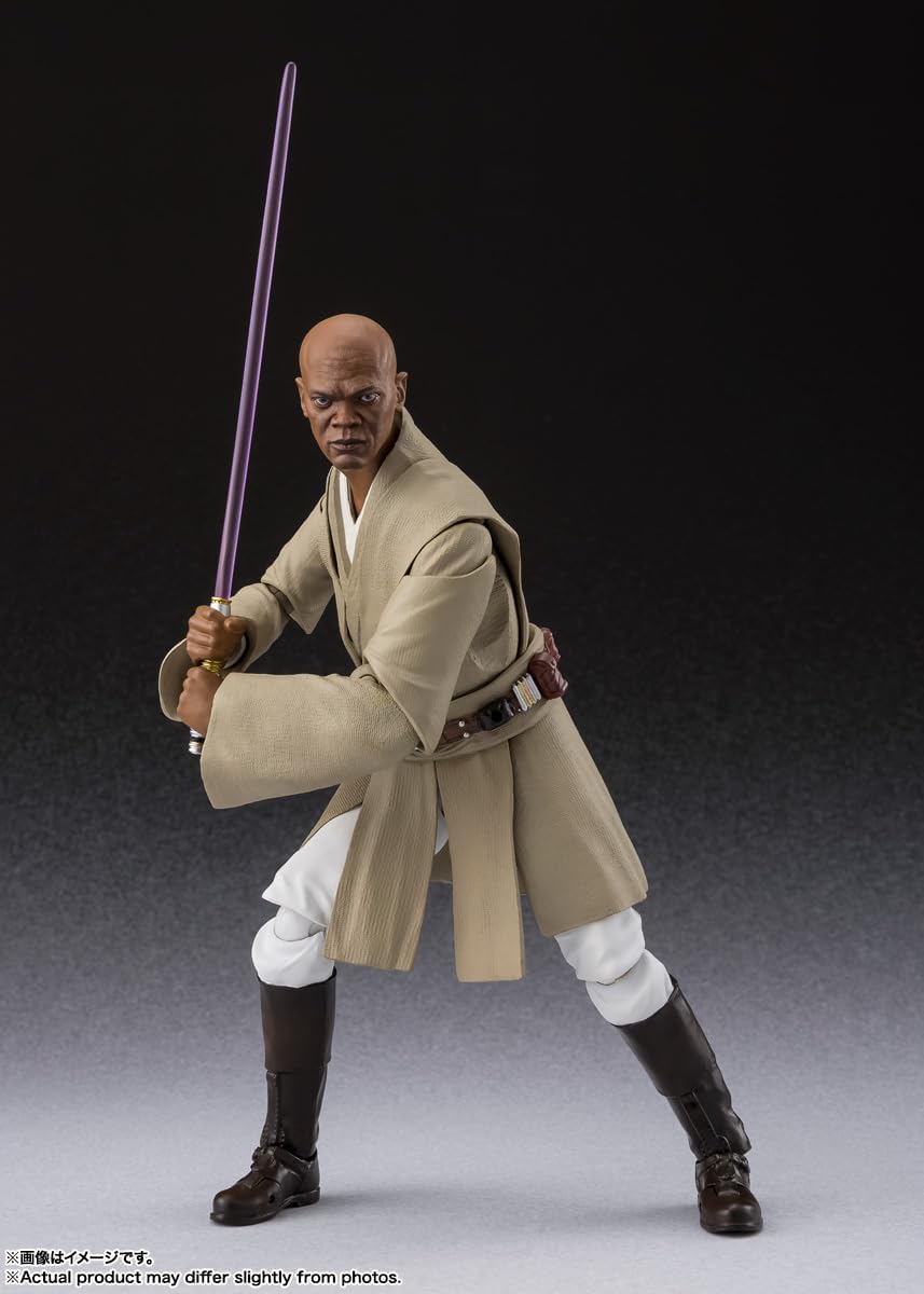 Tamashi Nations S.H. Figuarts Star Wars Episode 3 - Vengeance of the Sith - Mace Window - Classic Version - (Star Wars: Revenge of the Sith) Approximately 5.9 inches (150 mm) PVC & ABS & Cloth Painted