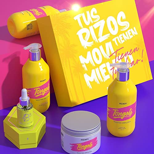 Shampoo Hair Repair Cream Hair Styling Cream & Hair Mask For Curly Hair(4 Pack) Shampoo La Pocion Kit Colombia Shampoo Based On Ceramides, Coconut Oil And Aloe Vera, Without Sulfates, Salts And Parabens Shampoo Reparacion De Cabello Crema Y Mascarilla #TOP3