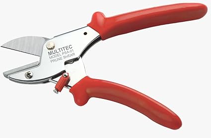 Multitec Anvil Pruning Secateurs/Shear Gardening Tools Garden Shears Sharp Cutter Shears Leaf Cutter Scissors, Clippers, Pruning, Tools, Supplies, Garden Forks Pruning Secateurs (PSA-01)