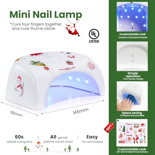 Image of Beetles 69 Pcs Gel Nail Polish Kit with U V Light - 35 Colors Gel Polish Nail Kit with with Base & Glossy Top Coat Soak Off DIY Salon Beginner-friendly Manicure Nails Stuff Gifts for Women