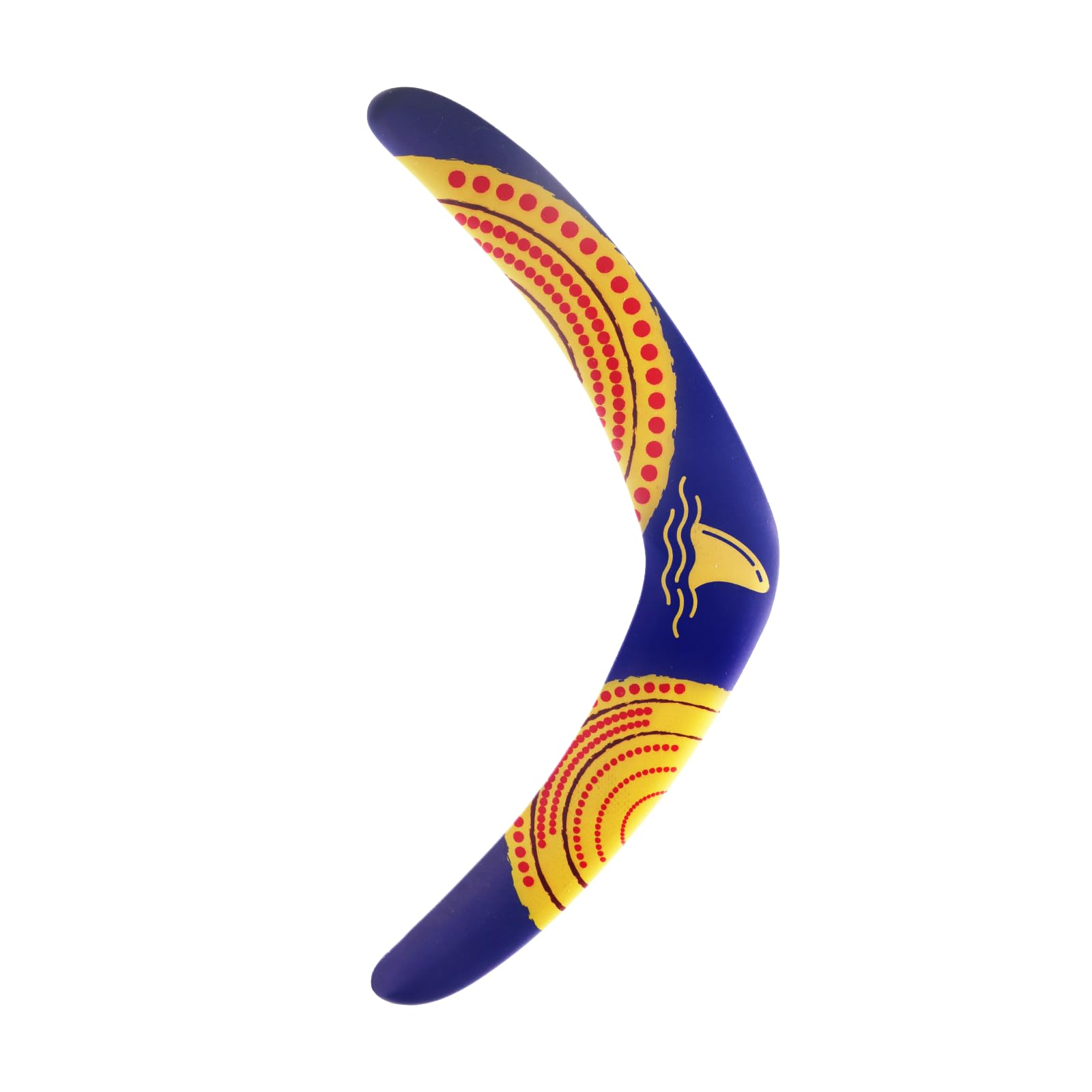 SVNR Boomerang para niños y adultos – Retorno Bumerang de plástico EVA, juguete de lanzamiento en forma de V para juegos al aire libre y deportes al aire libre (aleta de ballena)