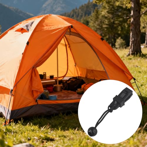 Clips de lona de alta presión y cuerdas de bola negras para accesorios de exterior 7