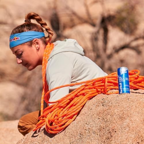Image of Red Bull Energy Drink, Sea Blue Edition, Juneberry | 114mg Caffeine | Taurine & B Vitamins | 12 Fl Oz | 12 Cans