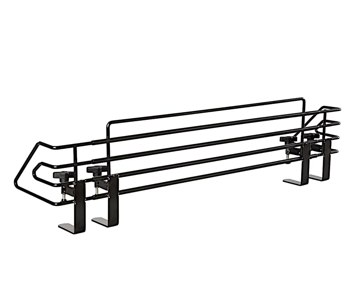 BOMI Herdschutzgitter Mowi ausziehbar von 64-110 cm zum Klemmen | Herdsicherung Ohne Bohren | Herdgitter spülmaschinenfest | Kinder Herdschutz Verstellbar | Kindersicherung Herd, Ceranfeld & Induktion