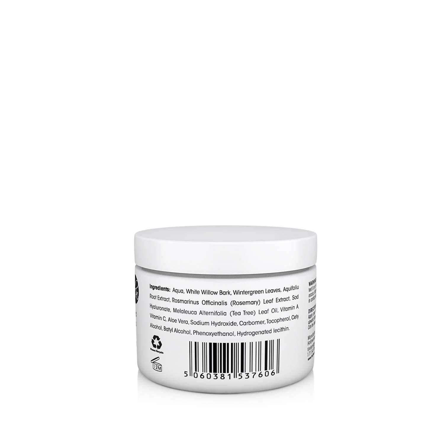 Night Cream INTENSE - ¡2% de Ácido Salicílico! Tratamiento nocturno para el acné. 400% más FUERTE que cremas para el acné regulares. Envase de 50ml (4 Bottles)