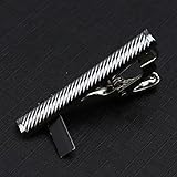 Regalo ideal: ideal para regalar a su novio, padre o amigos. El modelado es moderno y simple, con elegantes clips de punta de diseño adecuados para cualquier ocasión formal o informal.