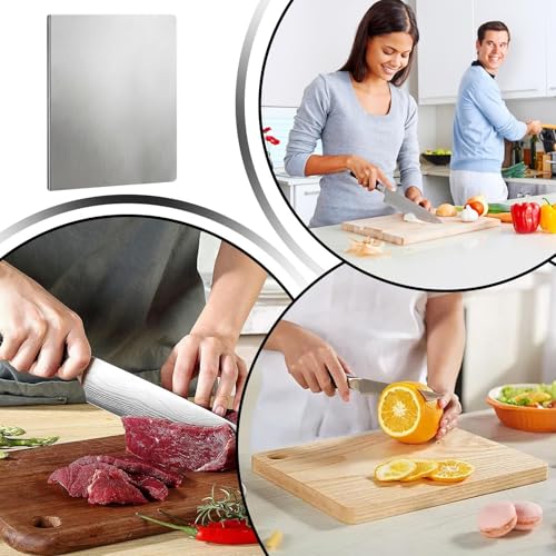 Planche à découper en acier lavable pour éliminer les odeurs de viande - 6