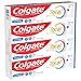 Colgate Total Active Prevention Whitening Gel Toothpaste with Fluoride, Bulk with Clinically Proven Formula That Fights Plaque Bacteria, Mint, 4 Pack, 5.1 oz