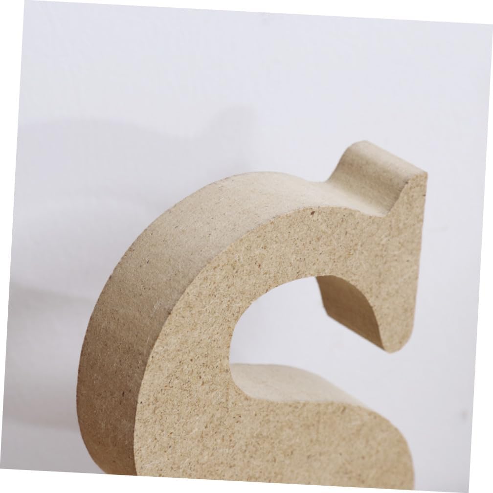 Home Office Decor Wooden Alphabet Letters Wall Letters for Boys and Girls Nature Style