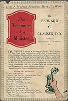 The technique of a minister B00086BNDO Book Cover