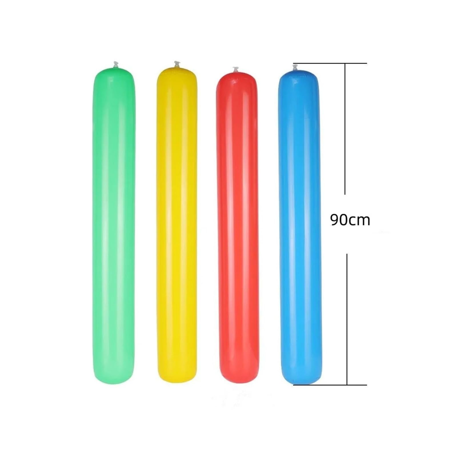 Poolnudel Hohl Schwimmnudel 90 cm aufblasbares Stabballonspielzeug | Outdoor-Spiel Kindergarten Erwachsene Wasser Party Dekoration Sport