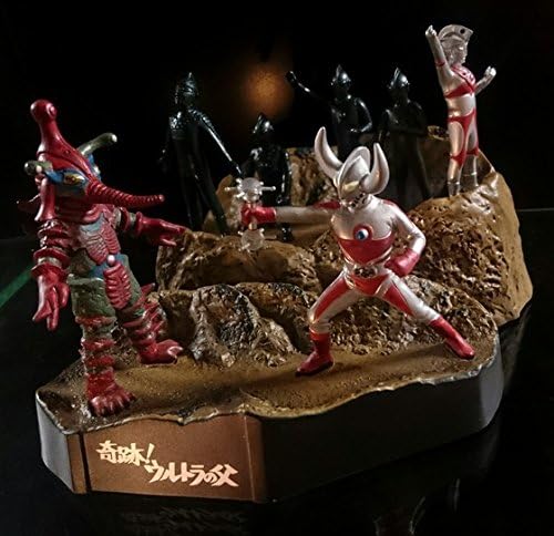 Amazon Co Jp ウルトラマンエース ウルトラ怪獣戯画 ギガ 奇跡ウルトラの父 2種セット 5兄弟 ヒッポリト星人 ジオラマフィギュア 怪獣名鑑 ホビー 通販