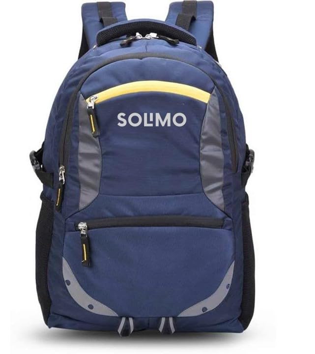 Amazon Brand - Solimo 32 Ltr Polyester Laptop Backpack For Men And Women (Blue) (B0CYLF5ZKJ) Amazon Price History, Amazon Price Tracker