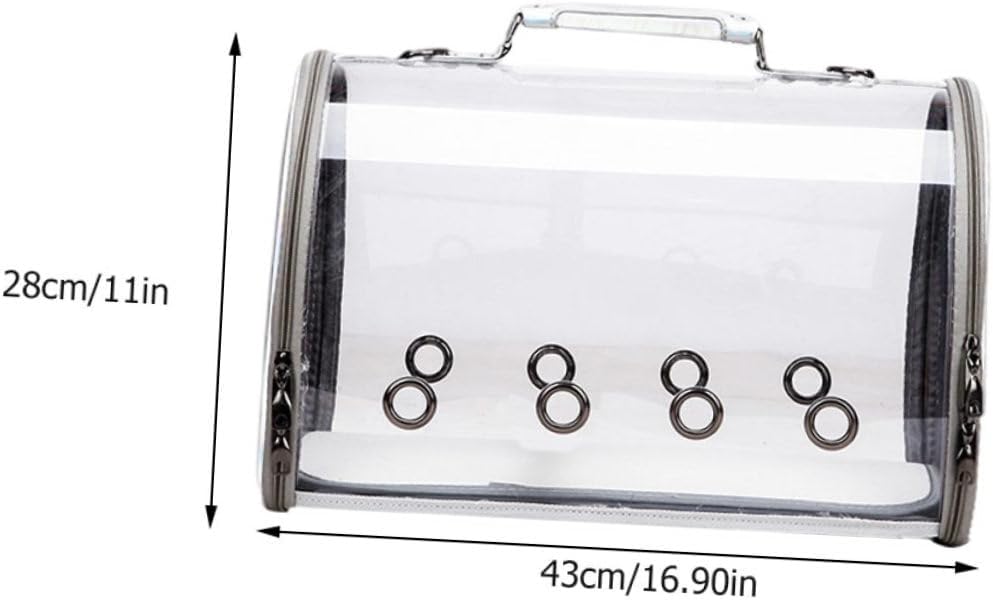 SUPVOX Portable Parrot Carrier Bag Birds Carrying Pouch for Animals Adjustable Shoulder Bag Breathable Material