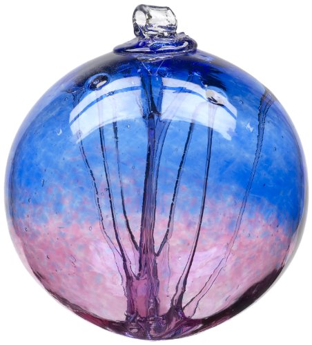 Kitras Witch Ball, Cobalt/Pink